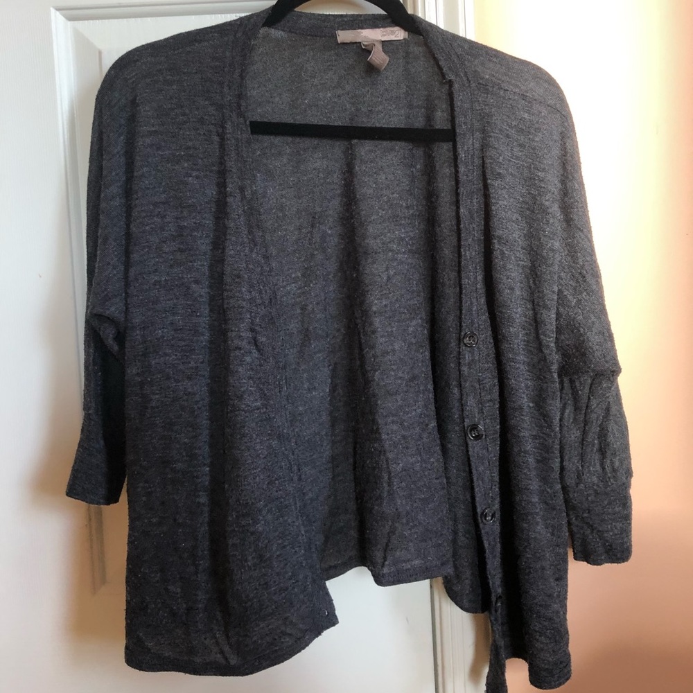 GREY CARDIGAN